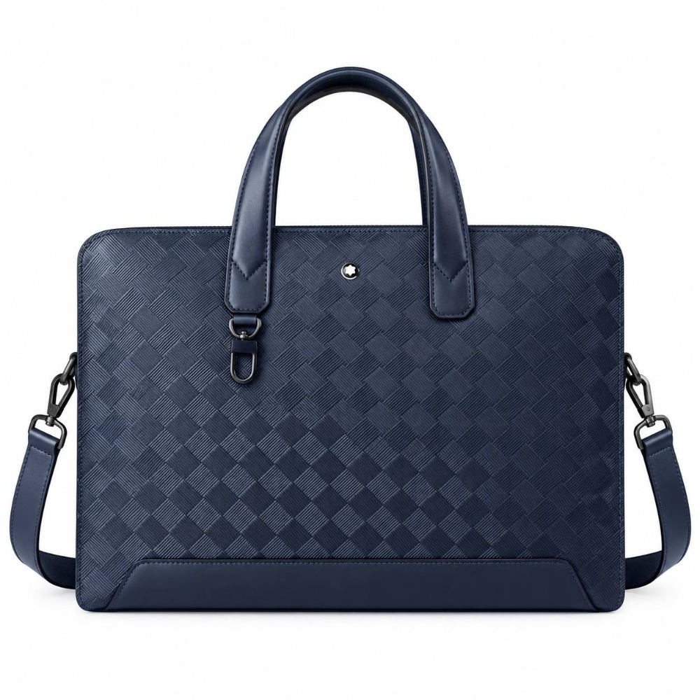 Luxury Men's Slim Business Bri - Luxury Bags Leather recension och pris